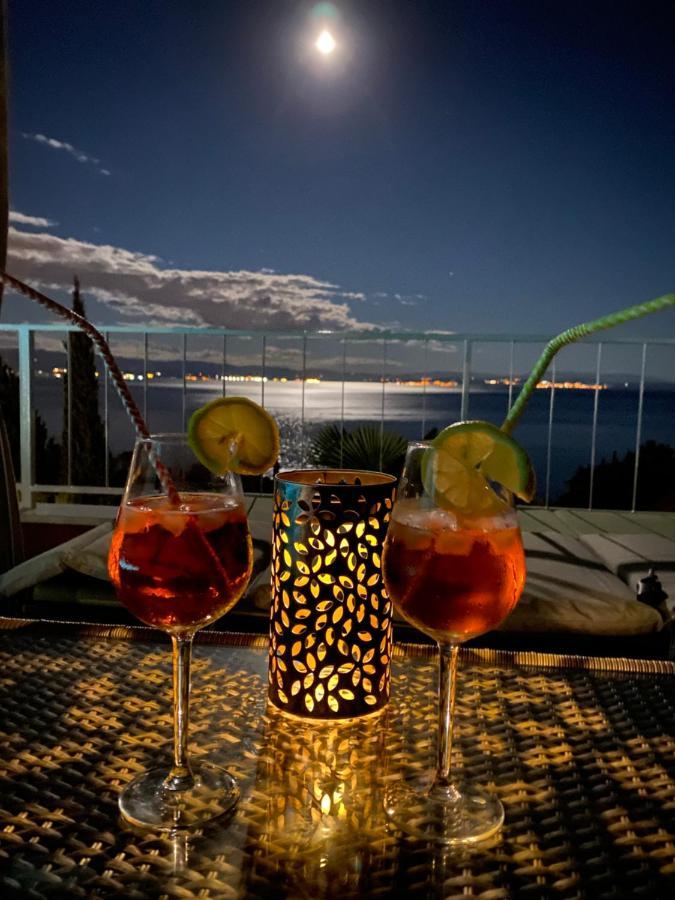 Villa Lovran - 150M To The Beach - Infinity Pool - Incredible Sea View - Fitness Room Екстер'єр фото